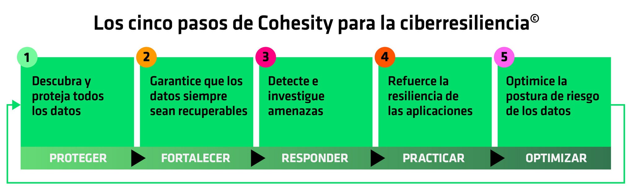 Cinco pasos