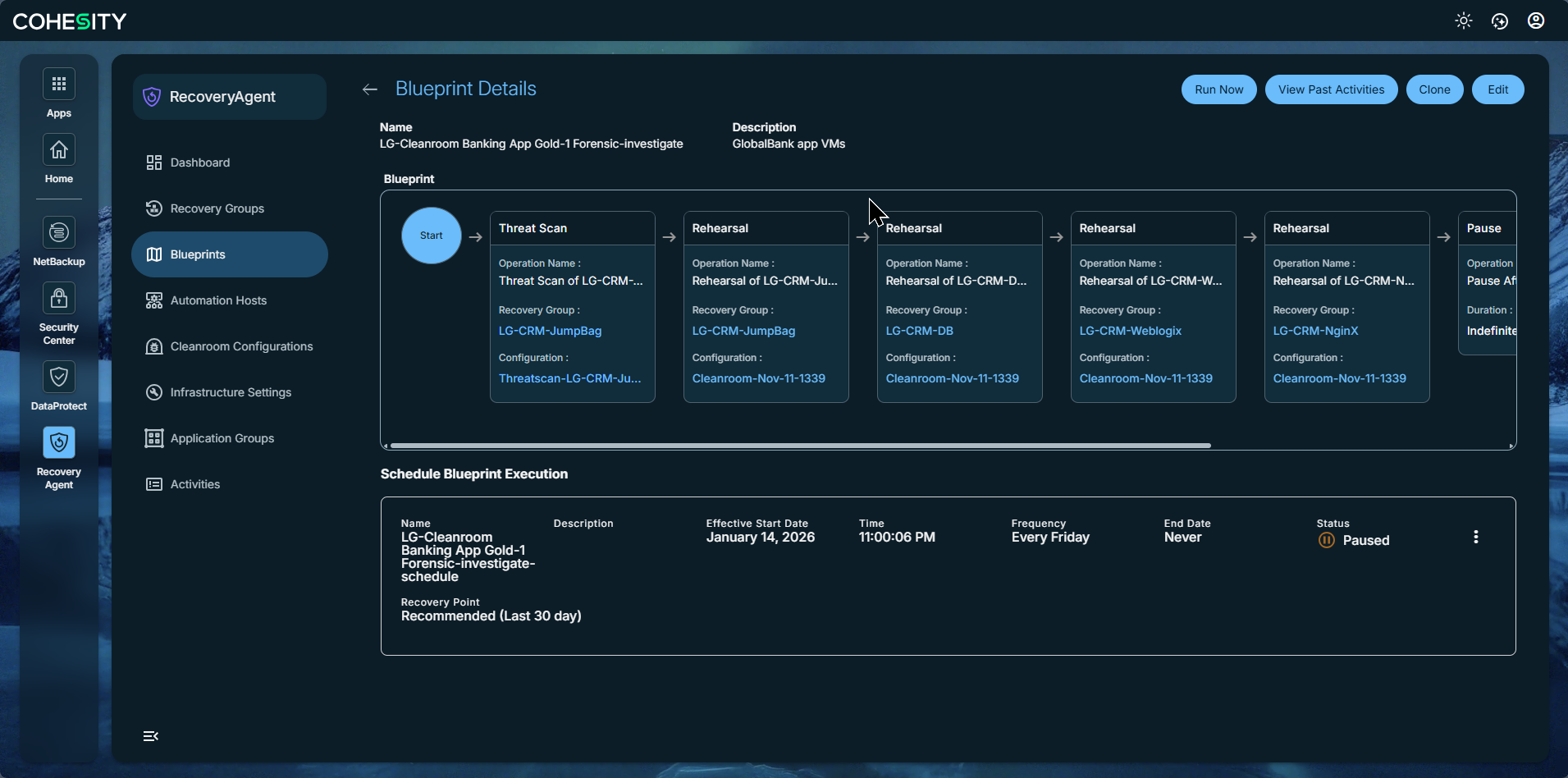 RecoveryAgent UI