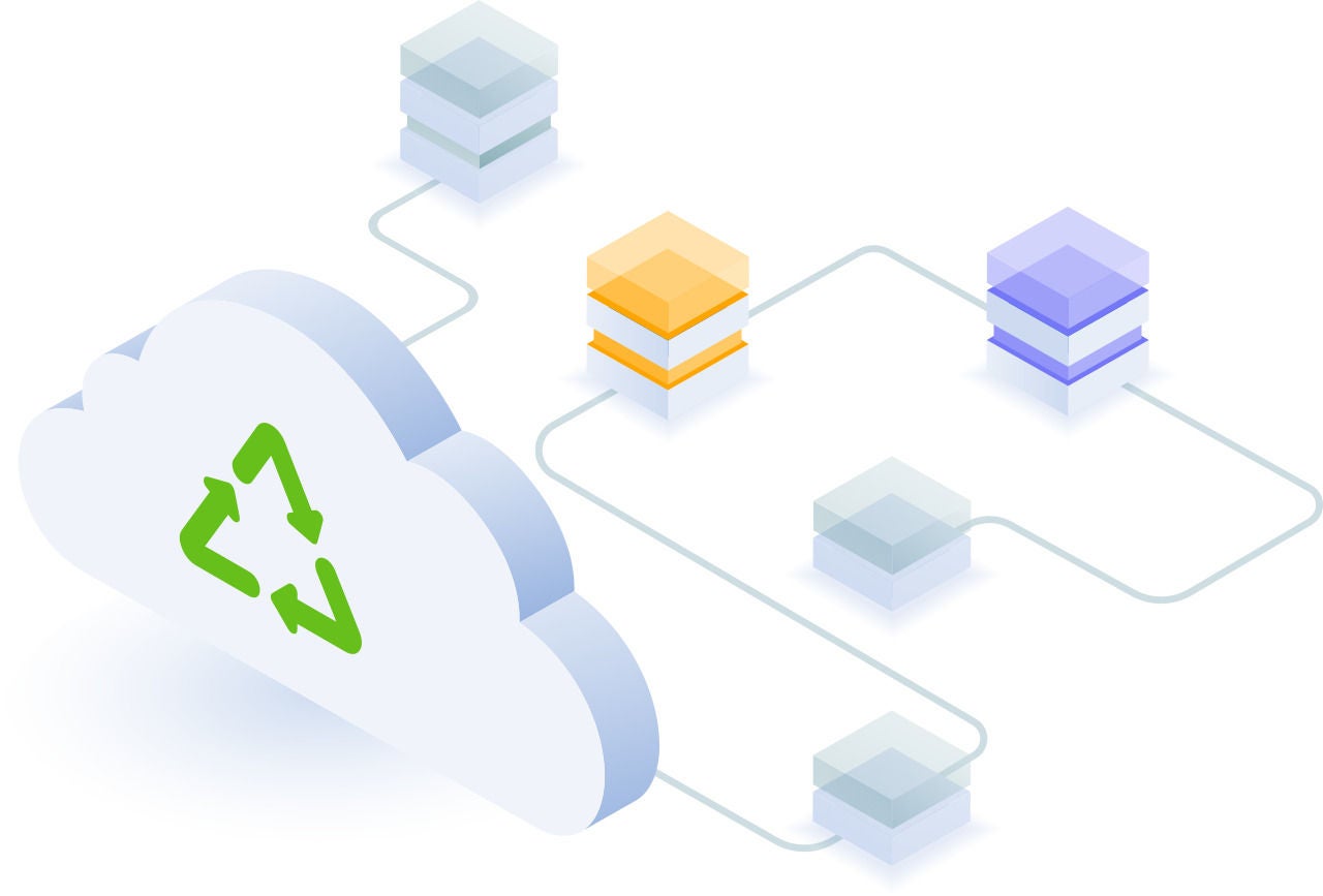 Recycling ISO graphic