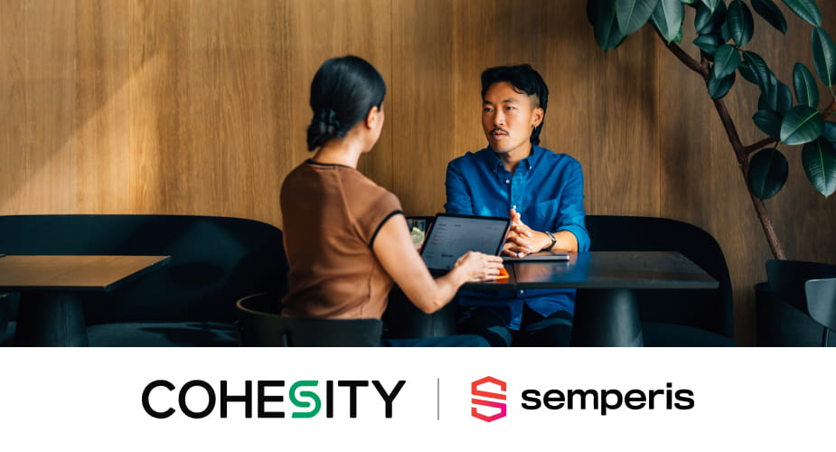 Cohesity Semperis Logo Lockup