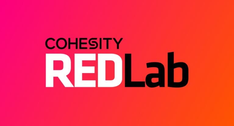 Cohesity REDLab Hero