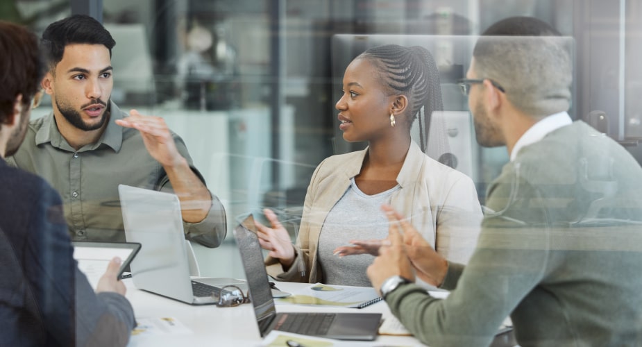 Conference room meeting