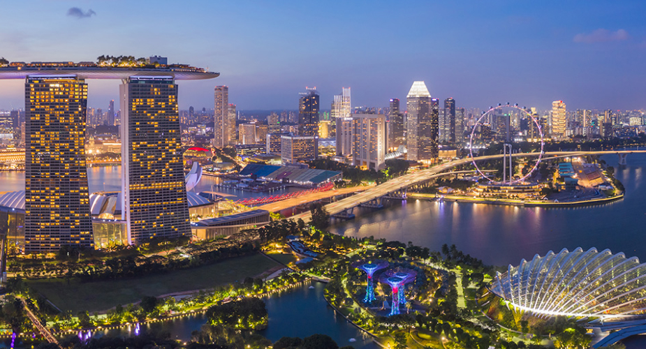 Singapore cityscape image