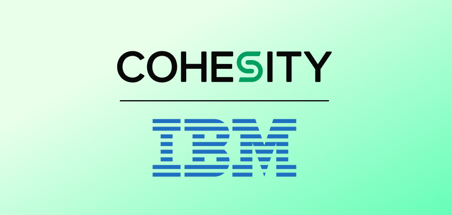 Cohesity IBM graphic