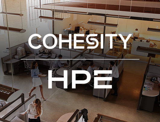 Cohesity and HPE announcement