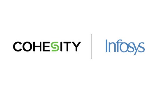 COhesity Infosys logo