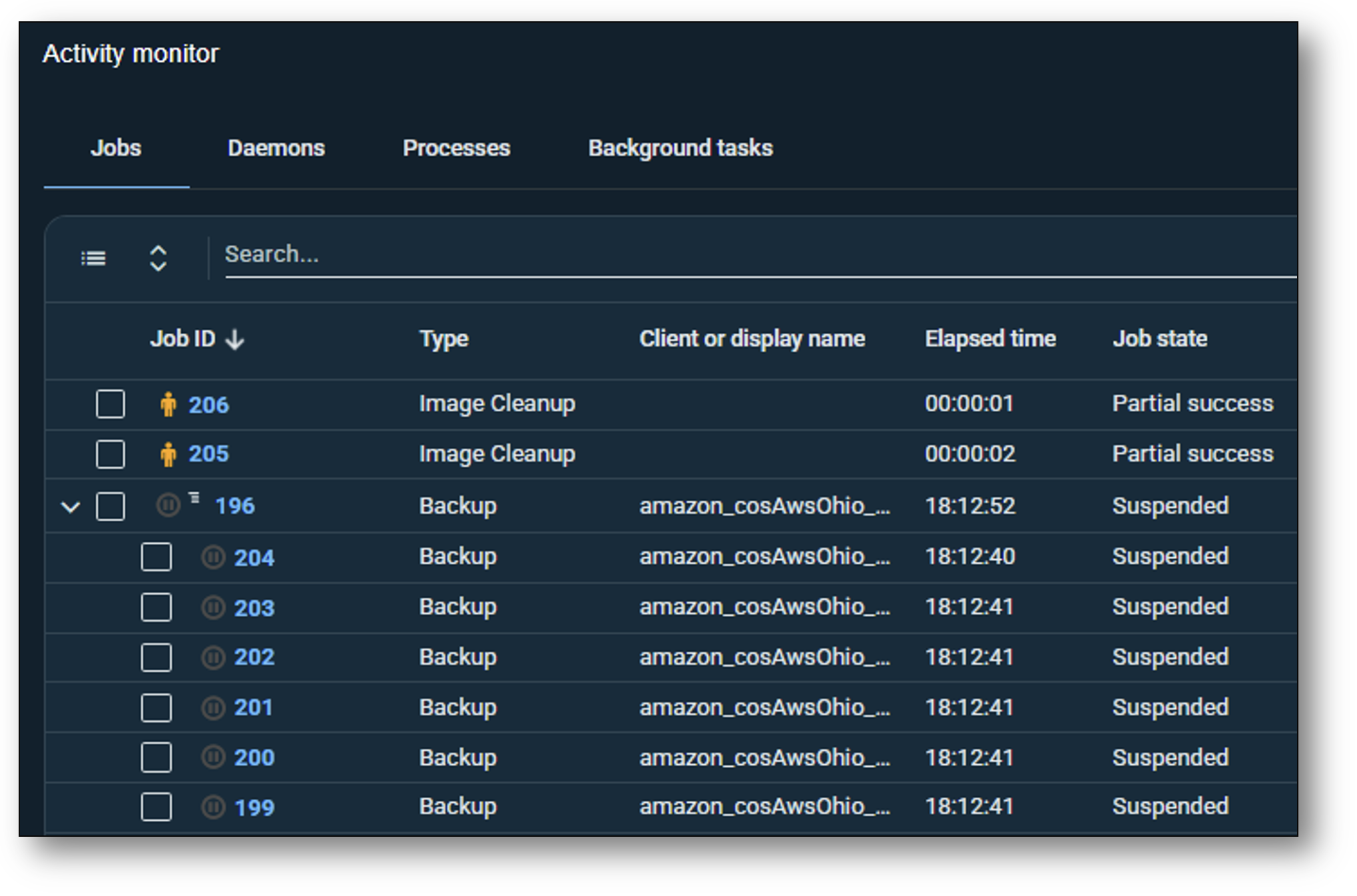 Image of New checkpoint restart