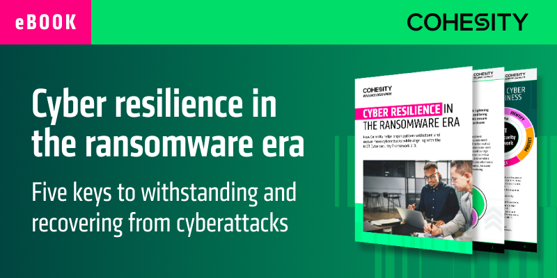 eBook: Cyber resilience in the ransomware era