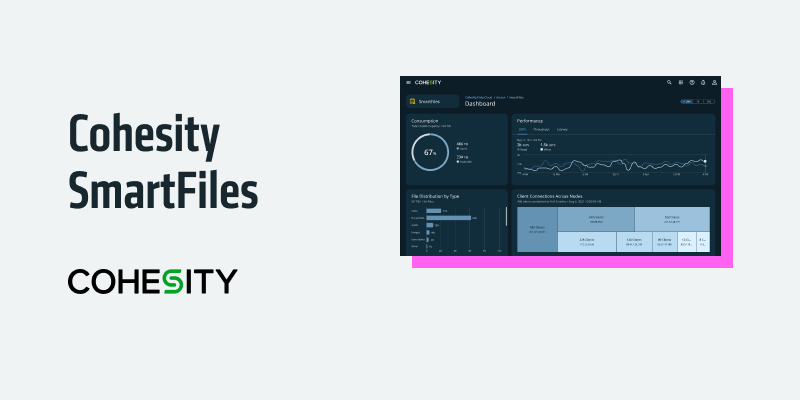Unstructured Data Management | Cohesity SmartFiles