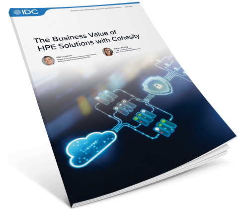 Quantifying the Business Value of HPE Solutions with Cohesity