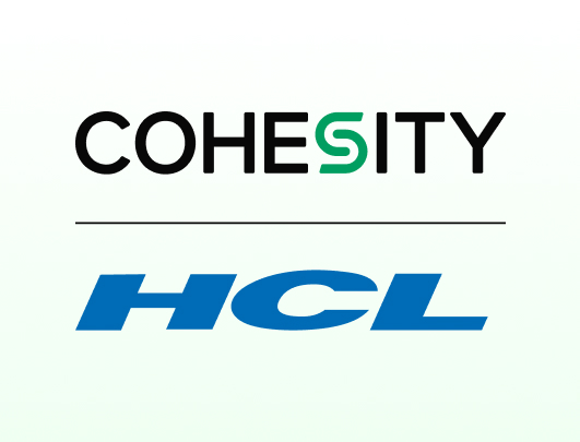 Cohesity and HCL Press release Hero Image