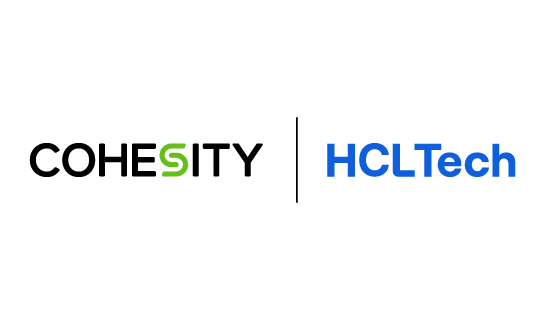 Cohesity and HCL Press release Hero Image