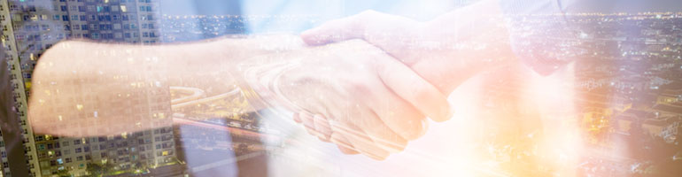 Blog Handshake Banner