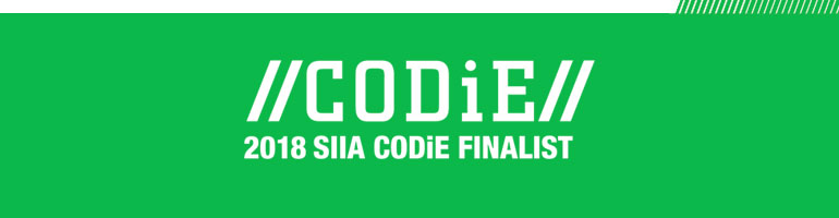 Cohesity 2018 CODiE Award Banner