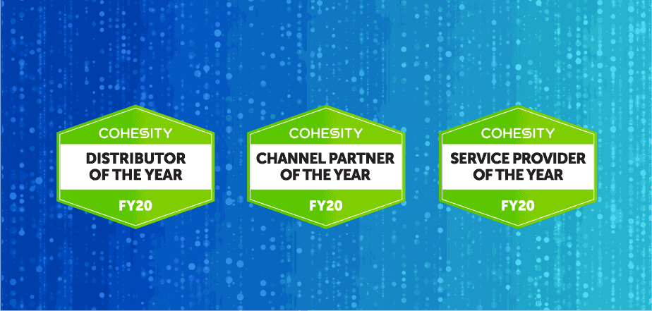 Celebrating Cohesity's 1st Annual Partner Of The Year Blog Hero