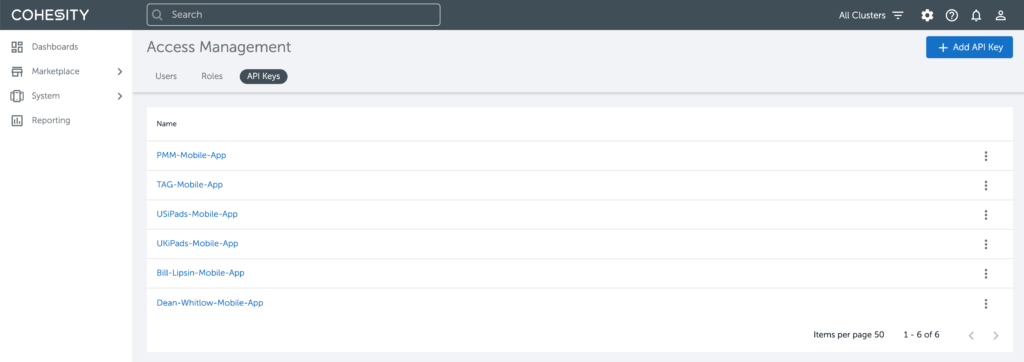 Figure 1: Helios API key