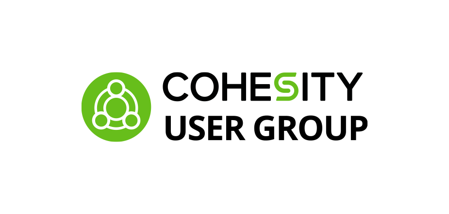 Introducing The Cohesity User Group Banner
