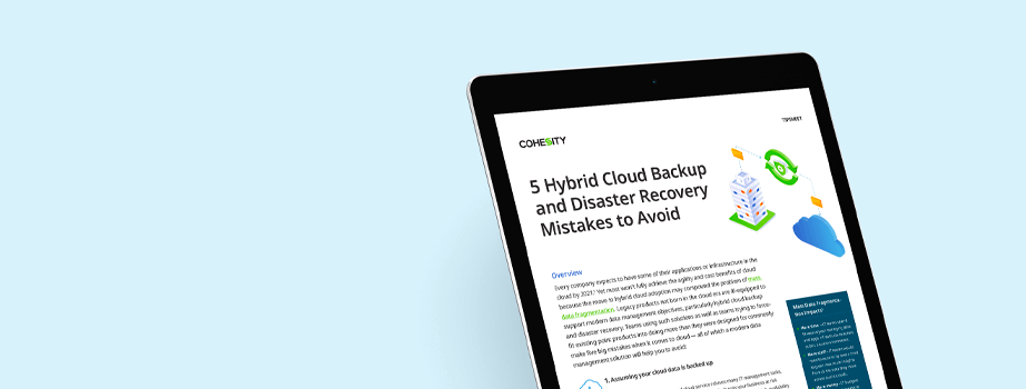 5 Hybrid Cloud Backup and Disaster Recovery Mistakes to Avoid