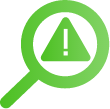 Detect threats early icon