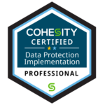 Cohesity Certification Data Protection Implementation Badge