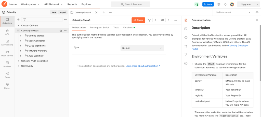 You've Got Mail! Cohesity API Collections on Postman Image 2