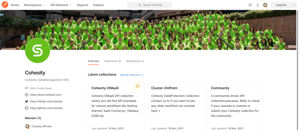 You've Got Mail! Cohesity API Collections on Postman Image 1