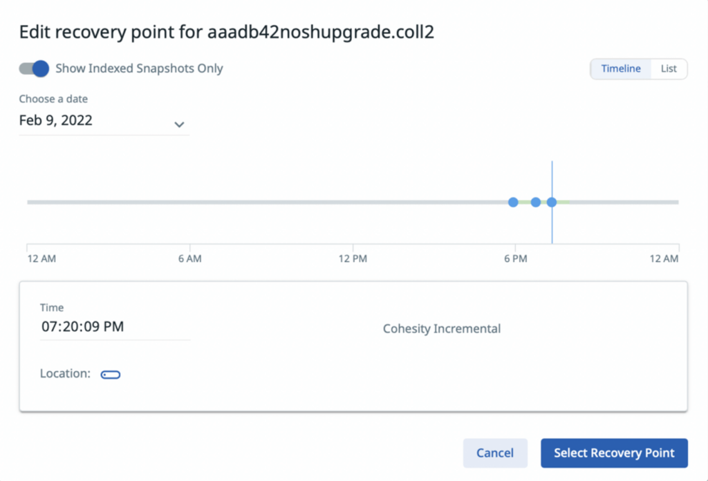 Mongodb Collection Timeline