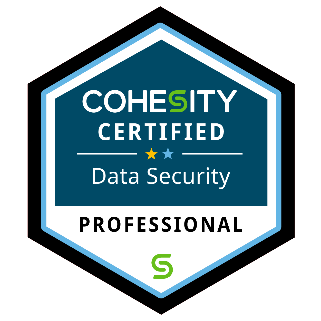 Cohesity Data Security Professional Certification Badge