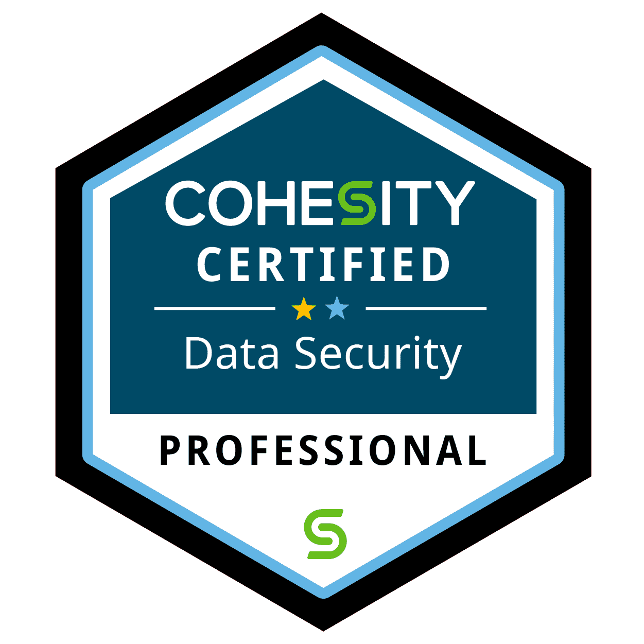 Cohesity Data Security Professional Certification Badge