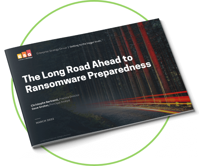Ransomware Prevention ESG Research | Cyber Resilence