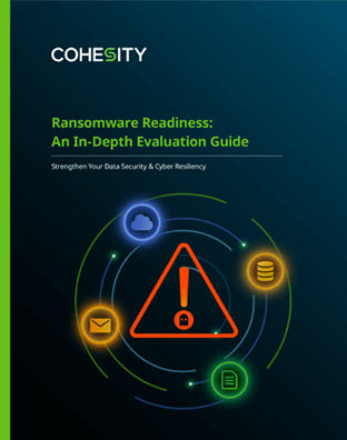 Cohesity Ransomware Readiness ebook cover