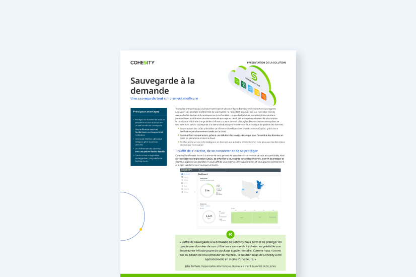 Baas Solution Brief FR