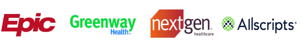 Epic nextgen Greenway Allscripts Logos