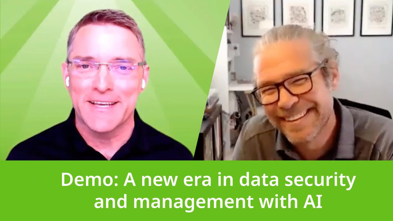 Demo: Usher in a new era in data security and management with AI - video thumbnail