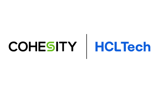 Cohesity HCLtech Partnership Logo