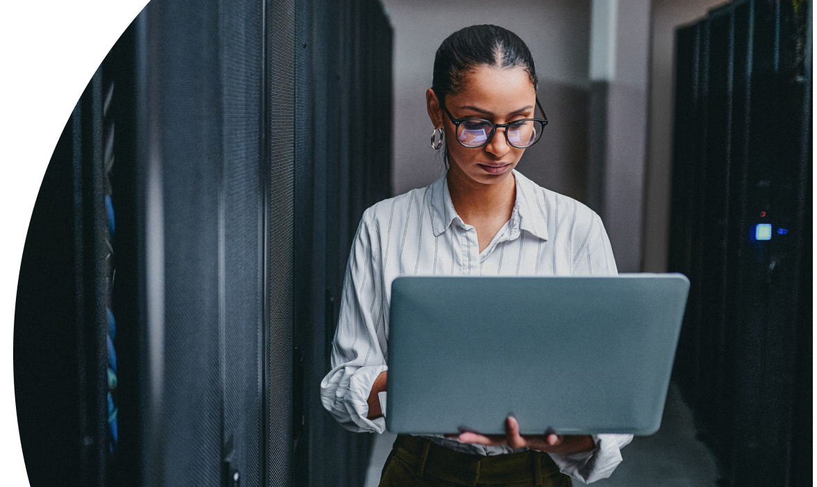 women with a laptop