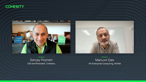 Manuvir Das, NVIDIA - Cohesity and NVIDIA video thumbnail