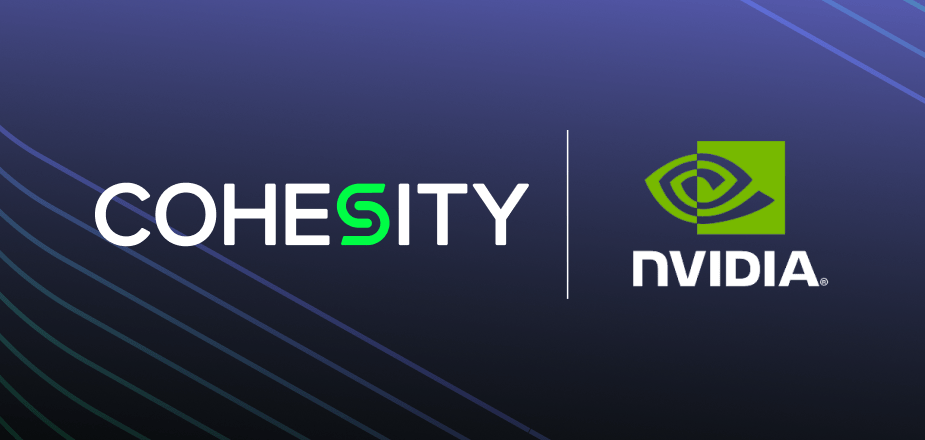 Cohesity adopts NVIDIA NIM Blog - hero image