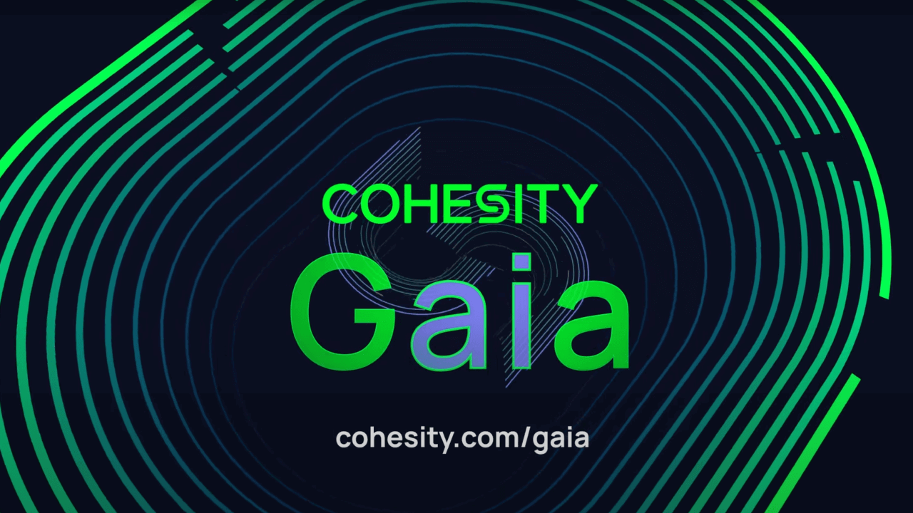 Search through years worth of data fast with Cohesity Gaia - video thumbnail