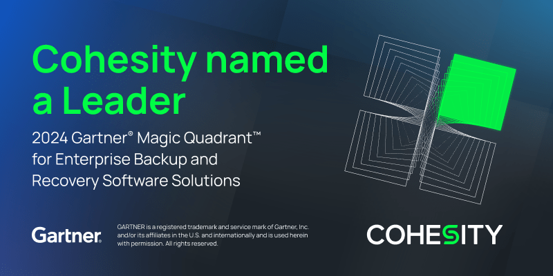 2024 Gartner® Magic Quadrant™ for Enterprise Backup and Recovery