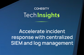 Accelerate incident response with centralized SIEM and log management