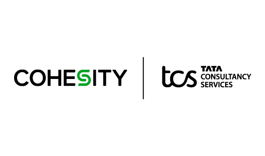Cohesity TCS Logo Black