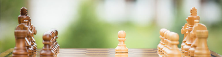 Chess piece in first move